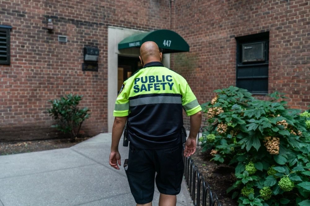 Public Safety officer on patrol